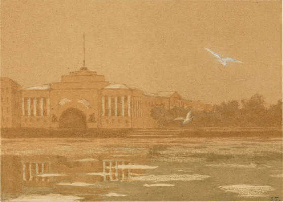 Коллекция из 10 оттисков гравюр разных авторов